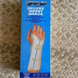 Sport Aid Deluxe Left Wrist Brace Size XL